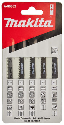 Afbeelding Makita decoupeerzaagblad assorti A-86882