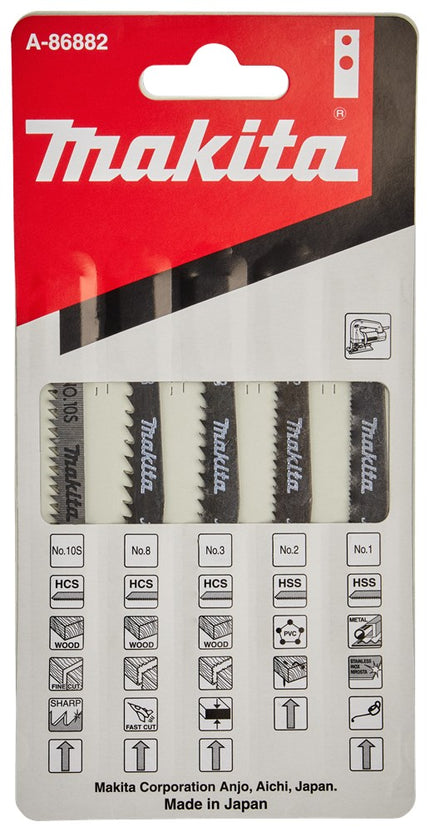 Afbeelding Makita decoupeerzaagblad assorti A-86882