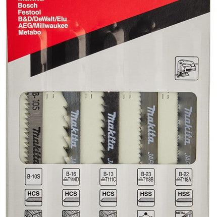 Afbeelding Makita decoupeerzaagblad assorti A-86898