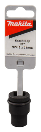 Afbeelding Makita dop 12x38mm 1/2 A-89931