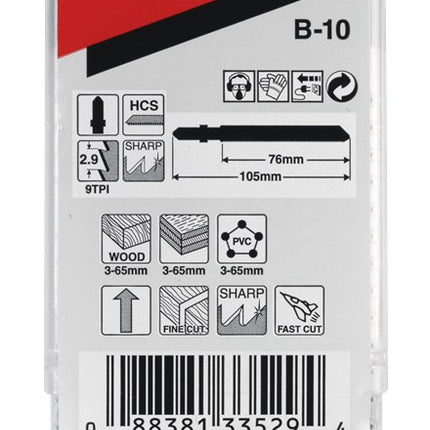 Afbeelding Makita decoupeerzgb hout 76mm b10 B-07674