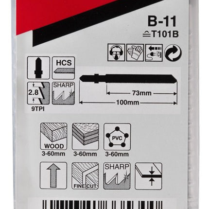 Afbeelding Makita decoupeerzgb hout 73mm t101b B-07680