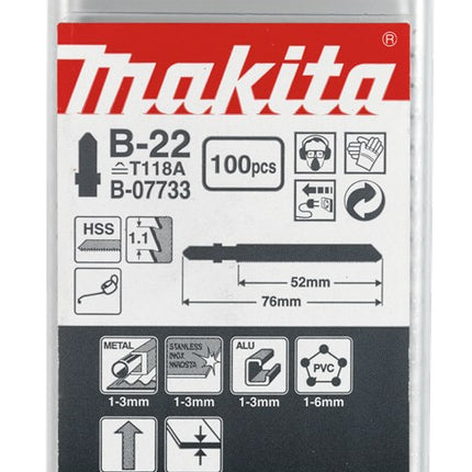 Afbeelding Makita decoupeerzgb m a 52mm t118a B-07733