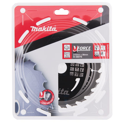 Afbeelding Makita zaagb mforce 210x30x2,3 24t15g B-08078