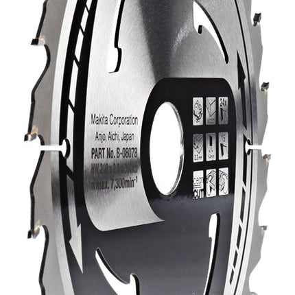 Afbeelding Makita zaagb mforce 210x30x2,3 24t15g B-08078