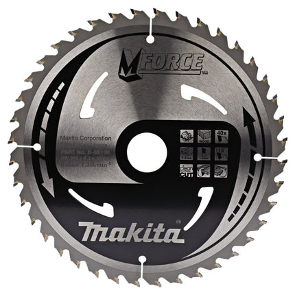 Afbeelding Makita zaagb mforce 210x30x2,3 40t15g B-08109