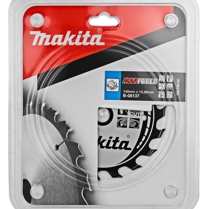 Afbeelding Makita zaagb hout 140x16x1,5 18t 20g B-08137