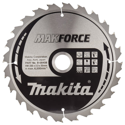Afbeelding Makita zaagb hout 235x30x24t 20g B-08408