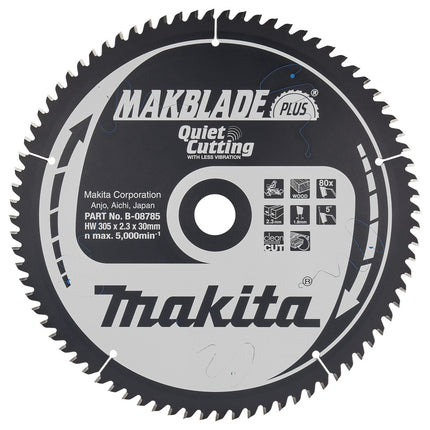 Afbeelding Makita zaagb hout 305x30x80t 5g B-08785