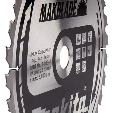 Afbeelding Makita zaagb hout 305x30 32t B-08947