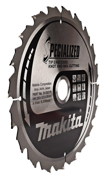 Afbeelding Makita zaagb tipe 235x30x2,3 16t 23g B-09379