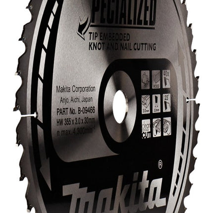 Afbeelding Makita zaagb tipe 355x30x3,0 40t 23g B-09466