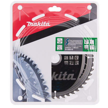 Afbeelding Makita zaagb tipe 235x30x2,3 48t 18g B-09519