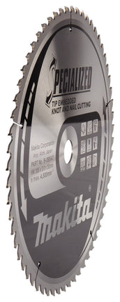 Afbeelding Makita zaagb tipe 355x30x3,0 60t 18g B-09547