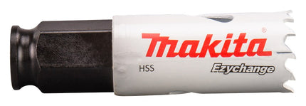 Afbeelding Makita gatzaag 22mm bi-metaal blauw B-11293