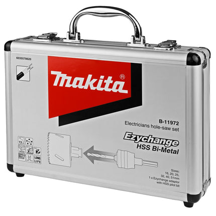 Afbeelding Makita gatzaagset 7-dlg bl. e-inst. B-11972