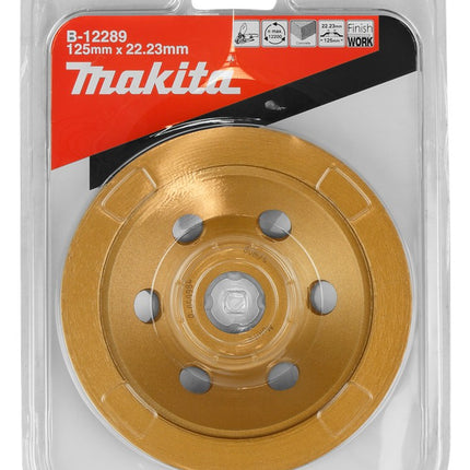 Afbeelding Makita komschijf diam vol 125x22mm B-12289