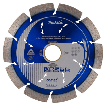 Afbeelding Makita diamantschijf 125x22,2mm blauw B-12778