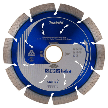 Afbeelding Makita diamantschijf 125x22,2mm blauw B-12778