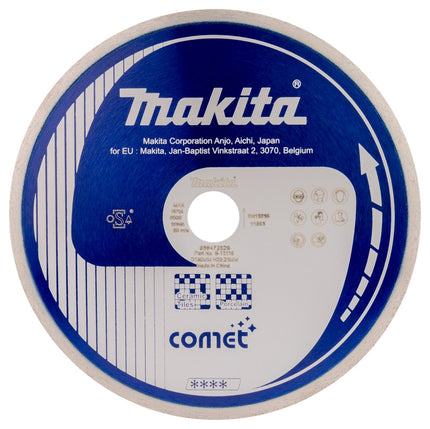 Afbeelding Makita diamantschijf 180x22,2mm blauw B-13116
