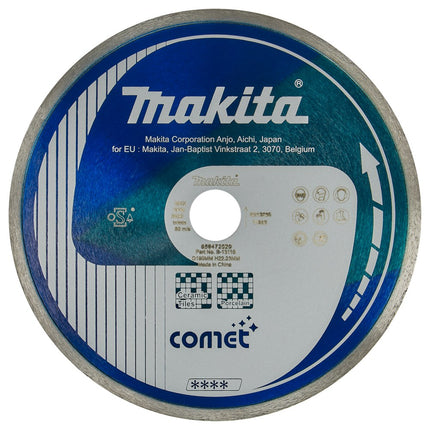Afbeelding Makita diamantschijf 180x22,2mm blauw B-13116