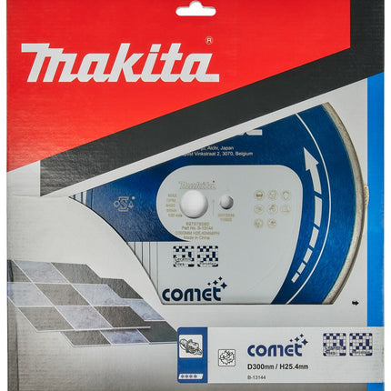Afbeelding Makita diamantschijf 300x20mm blauw B-13144