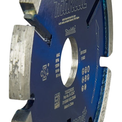 Afbeelding Makita diamantvoegsch. 115x22,2 blauw B-13247