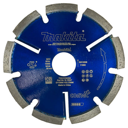 Afbeelding Makita diamantvoegsch. 115x22,2 blauw B-13247