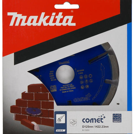 Afbeelding Makita diamantvoegsch. 125x22,2 blauw B-13253