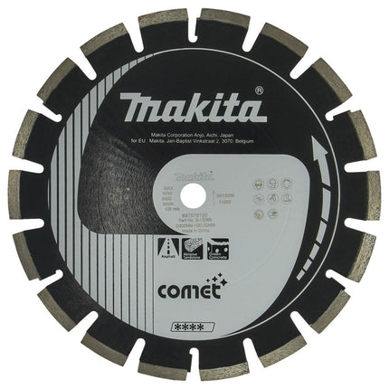 Afbeelding Makita diamantschijf 300x20mm zwart B-13269