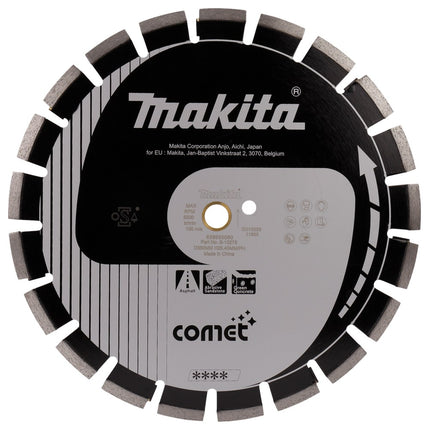 Afbeelding Makita diamantschijf 350x20mm zwart B-13275
