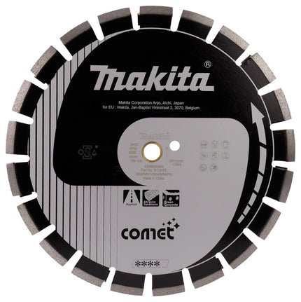 Afbeelding Makita diamantschijf 350x20mm zwart B-13275