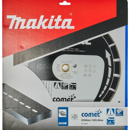 Afbeelding Makita diamantschijf 350x20mm zwart B-13275