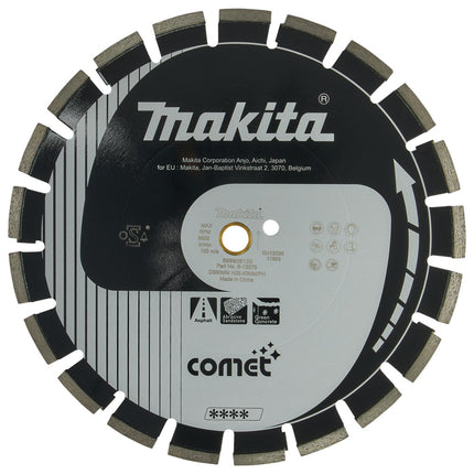 Afbeelding Makita diamantschijf 350x20mm zwart B-13275