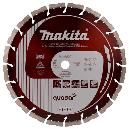 Afbeelding Makita diamantschijf 300x20mm rood B-13459