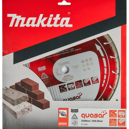 Afbeelding Makita diamantschijf 300x20mm rood B-13459
