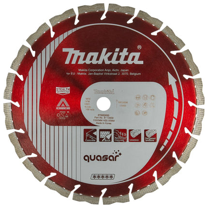 Afbeelding Makita diamantschijf 300x20mm rood B-13459