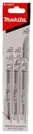 Afbeelding Makita reciprozaagset 3-delig B-13677