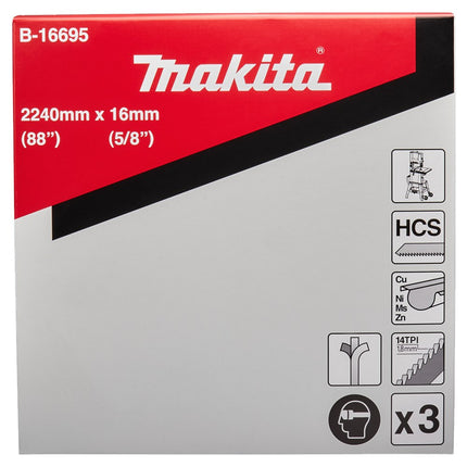 Afbeelding Makita zaaglint 16x0,5mm 14t B-16695