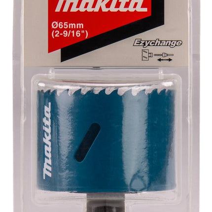 Afbeelding Makita gatzaag 65mm bi-metaal blauw B-16760