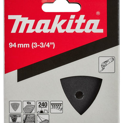 Afbeelding Makita schuurvel 3-k k240 black v. B-21755