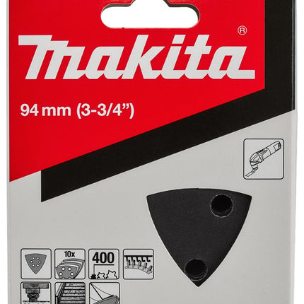 Afbeelding Makita schuurvel 3-k k400 black v. B-21761