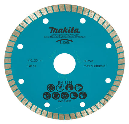 Afbeelding Makita diamantsch. 110x20 glas/marmer B-22028