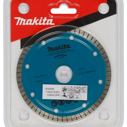 Afbeelding Makita diamantsch. 110x20 glas/marmer B-22028