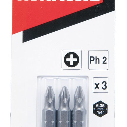 Afbeelding Makita schroefbit ph2x25mm 3 stuks B-23466