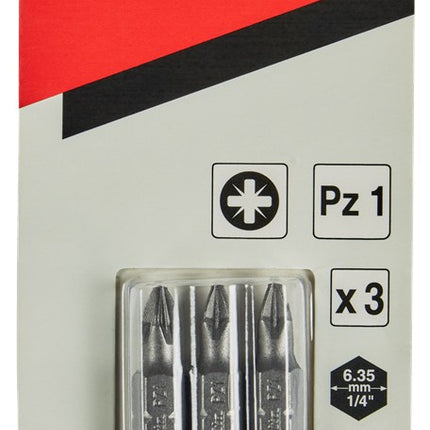 Afbeelding Makita schroefbit pz1x25 3stk B-23488