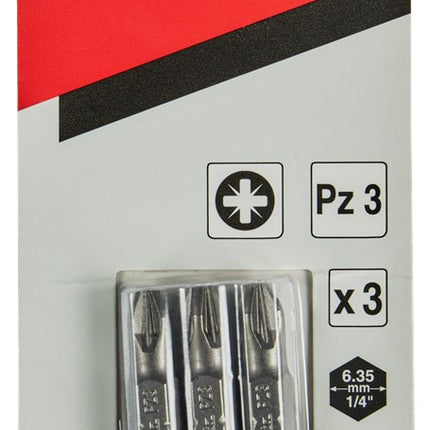 Afbeelding Makita schroefbit pz3x25 3st B-23503