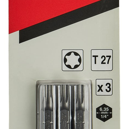 Afbeelding Makita schroefbit t27x25 3stk B-23634