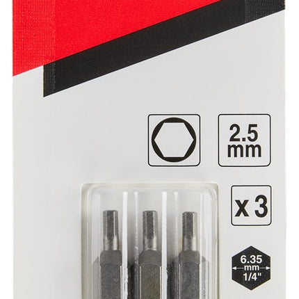 MAKITA SCHROEFBIT IB2,5X25 3STK
