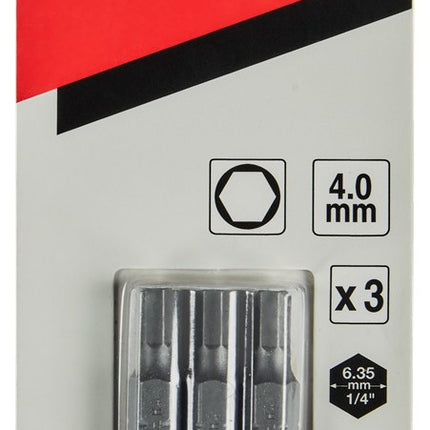 Afbeelding Makita schroefbit ib4,0x25 3stk B-23709